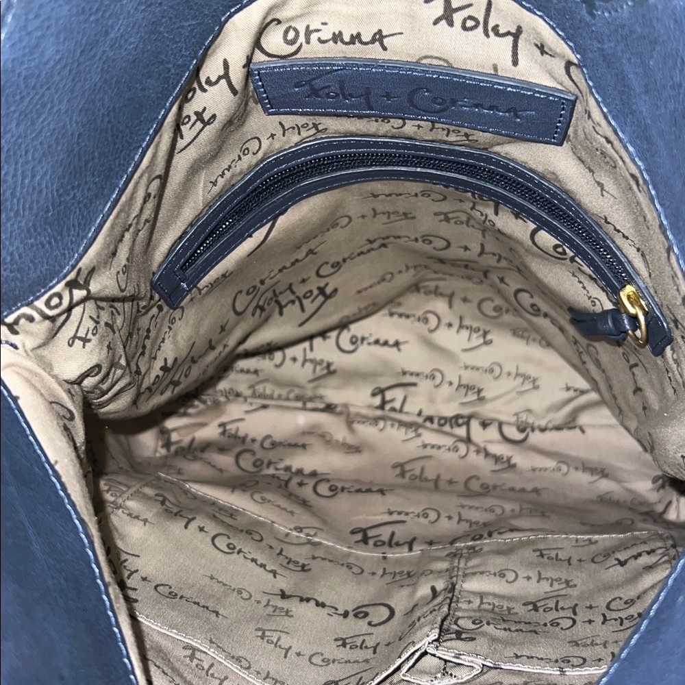 FLASH SALE Foley + Corinna Mid-City Blue Boho Bag - Picture 8 of 11